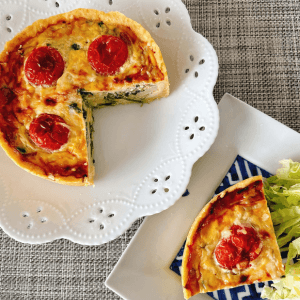 料理教室 COICO's Kitchenの米粉のグルテンフリーキッシュ